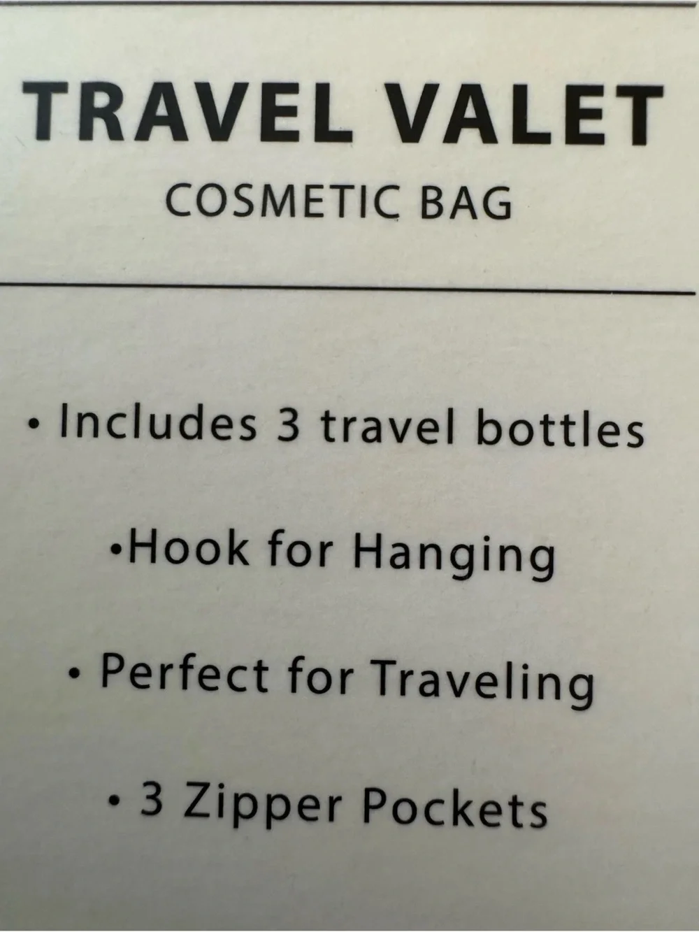 Ellen Tracy Travel Valet Cosmic Bag Black Pink Floral